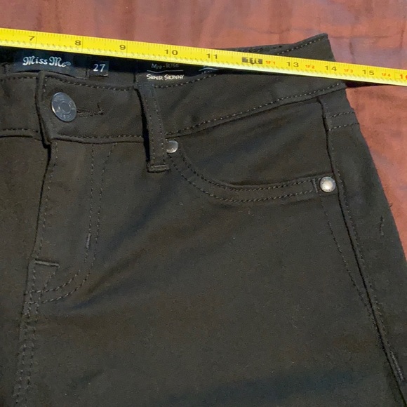Black Skinny Jeans by Miss Me Brand. - Picture 5 of 16